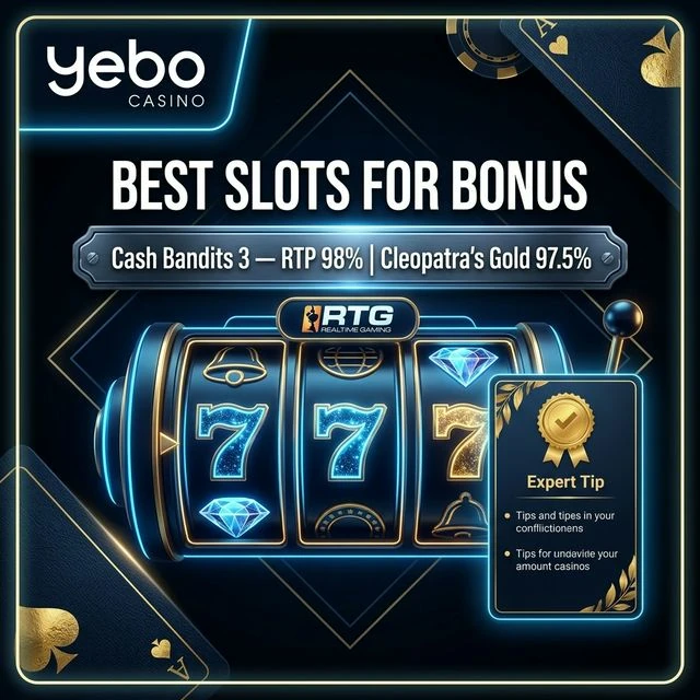 Best RTG Slots for R350 Bonus — Cash Bandits 3 RTP 98%